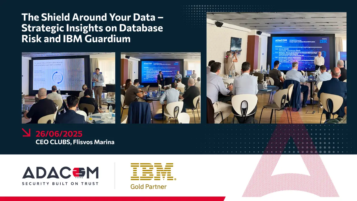 ADACOM: The Shield Around Your Data – Strategic Insights on Database Risk and IBM Guardium main image