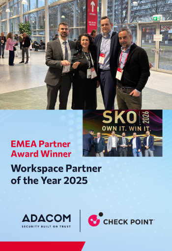 ADACOM as CheckPoint Workspace Partner of the Year 2025 – EMEA image