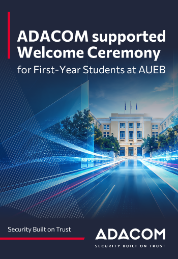 ADACOM supported Welcome Ceremony for First-Year Students at AUEB image
