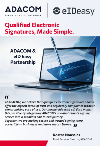 ADACOM & eID Easy Partner to Simplify Remote Qualified Electronic Signatures image