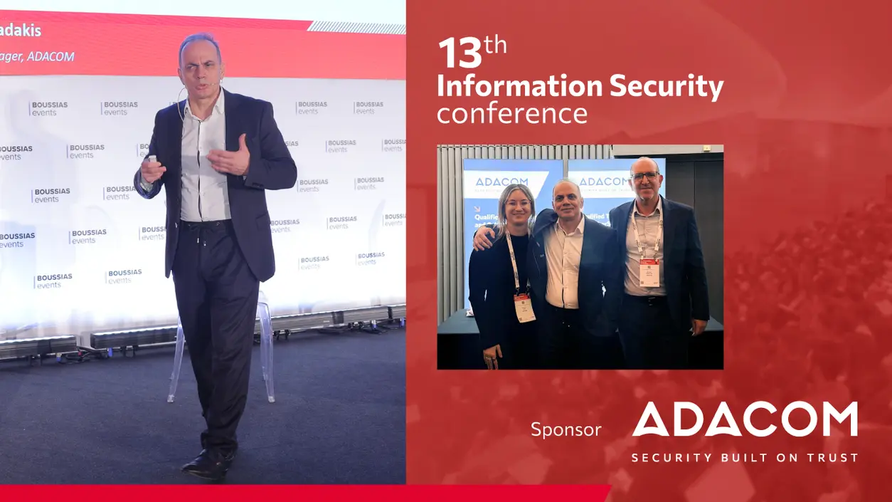 ADACOM as Sponsor at the13th Information Security Conference 2026 main image