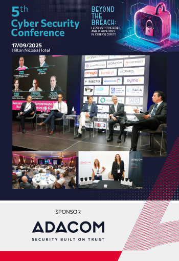 ADACOM Cyprus Sponsors the 5th Cyber Security Conference image