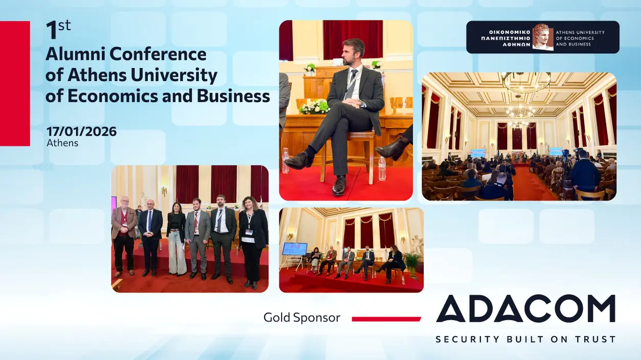ADACOM as Gold Sponsor at the 1st AUEB Alumni Conference main image