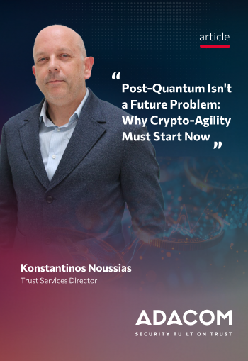 Post-Quantum Isn't a Future Problem: Why Crypto-Agility Must Start Now  image