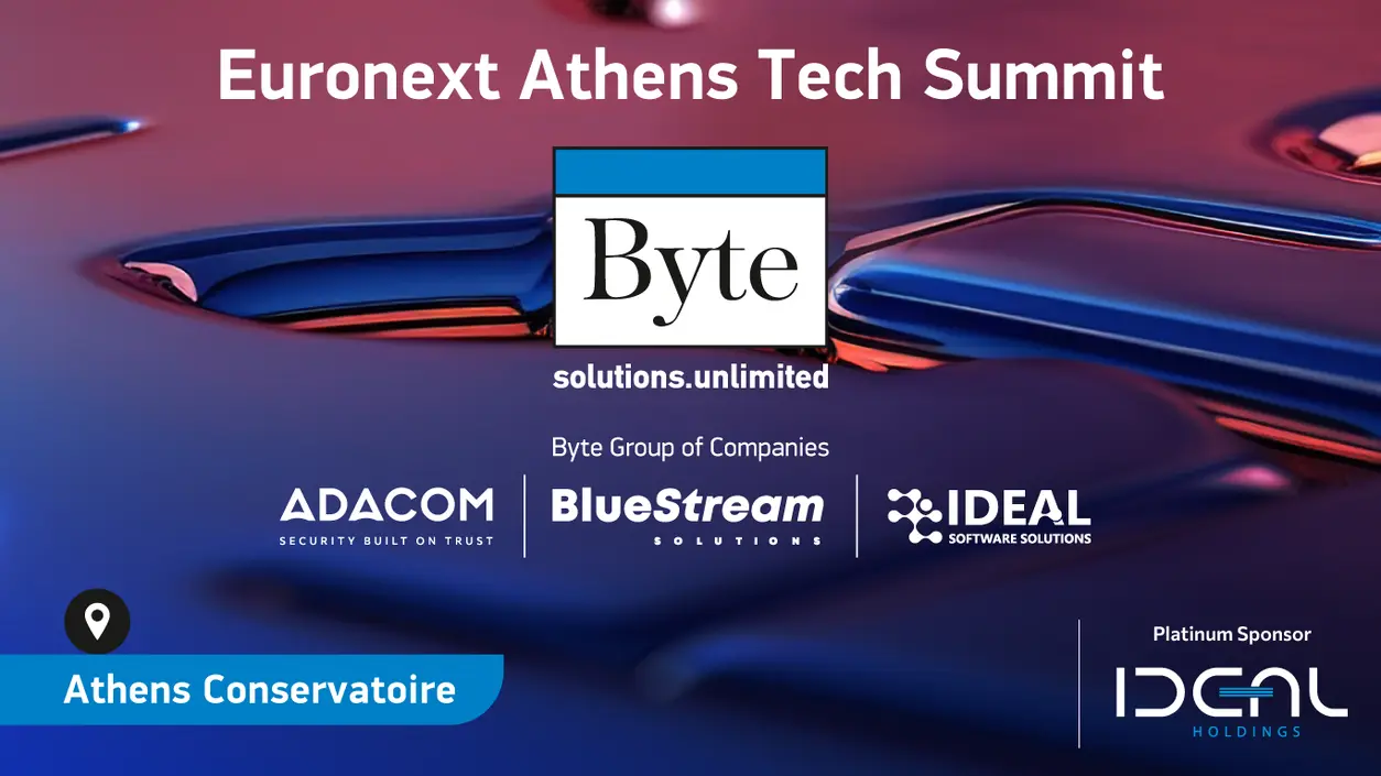 Byte Group of Companies in the Euronext Athens Tech Summit as Platinum Sponsor main image