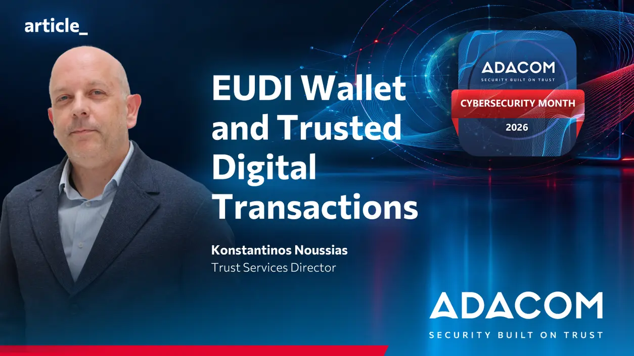 EUDI Wallet and Trusted Digital Transactions main image