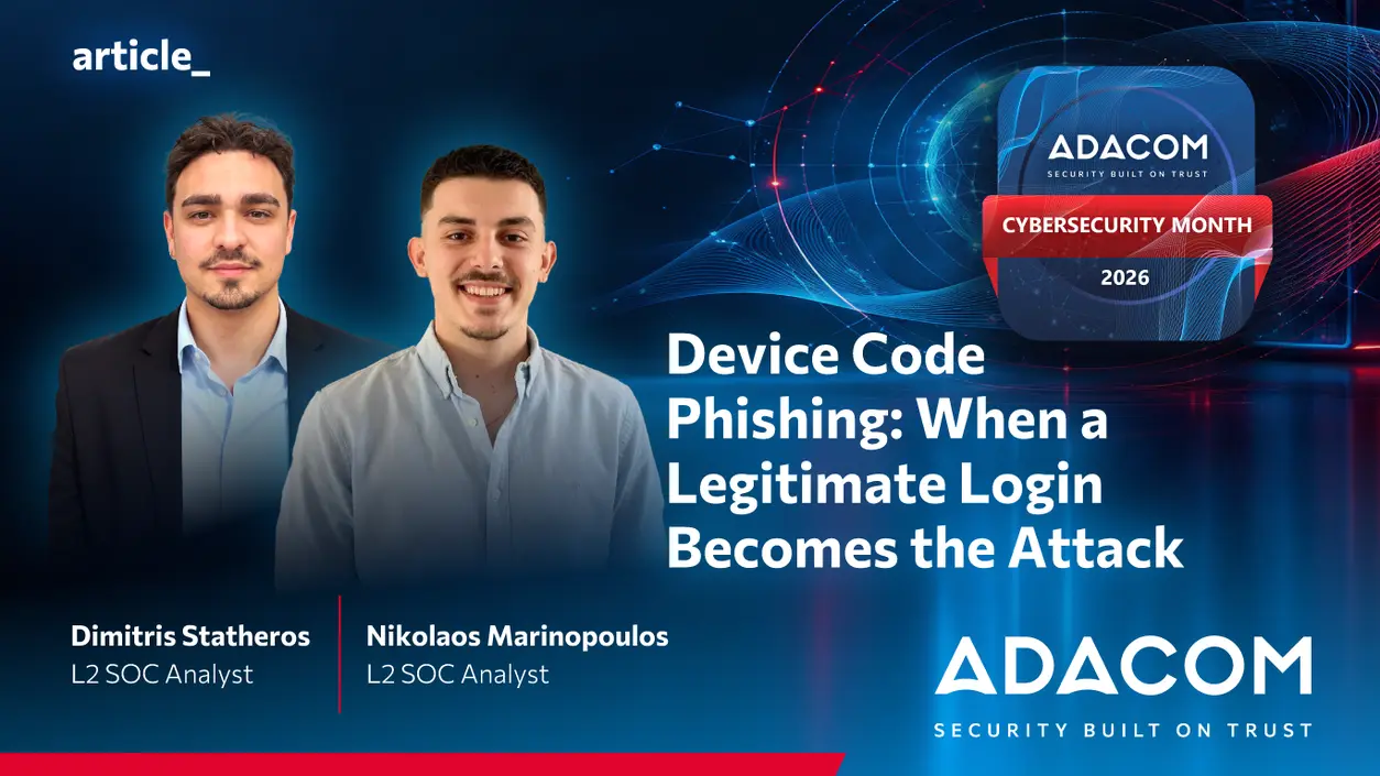 Device Code Phishing: When a Legitimate Login Becomes the Attack main image