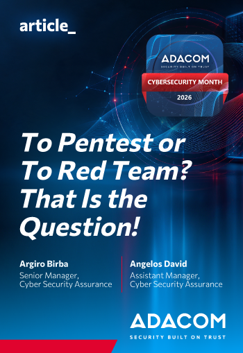 To Pentest or To Red Team? That Is the Question image