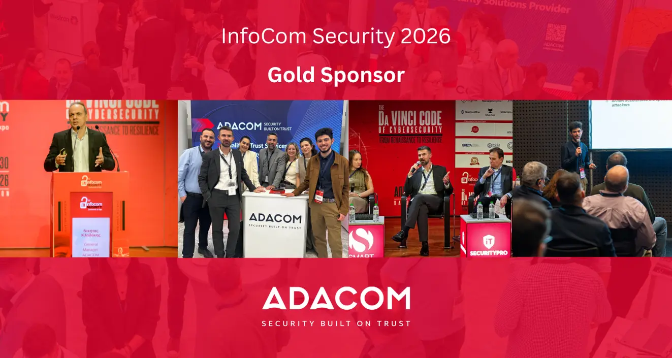 ADACOM as a Gold Sponsor at InfoCom Security 2026 main image