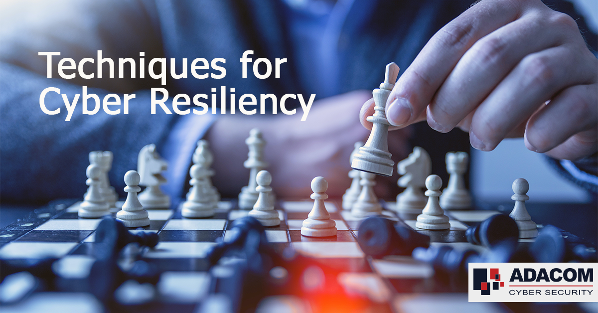 Techniques for Cyber Resiliency